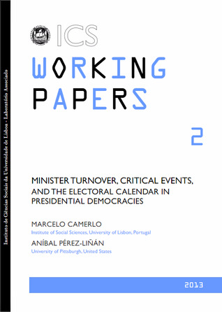 Read Minister turnover, critical events, and the electoral calendar in presidential democracies - Marcelo Camerlo | PDF