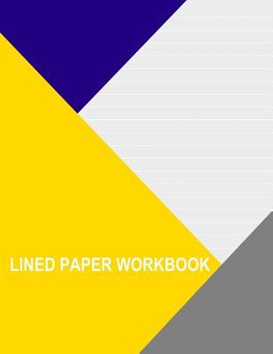 Full Download Lined Paper Workbook: Light Grey with Wide White Lines -  file in PDF