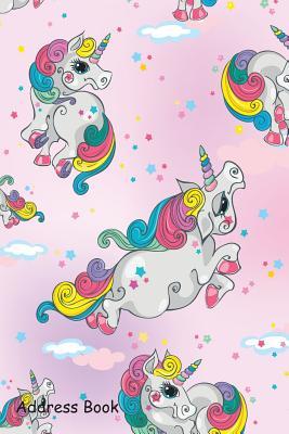 Download Address Book: Include Alphabetical Index with Seamless Pattern Magic Unicorns - Shamrock Logbook | PDF