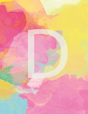 Read Online D: Monogram Initial Composition Wide Ruled Notebook -  | ePub