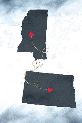 Download Mississippi & North Dakota: Long Distance Out of State Notebook - Blank Lines -  | ePub